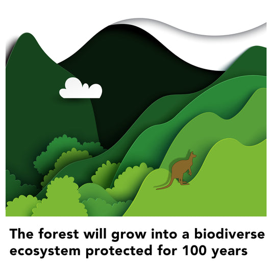 Upgrade to one month of carbon-biodiversity offset